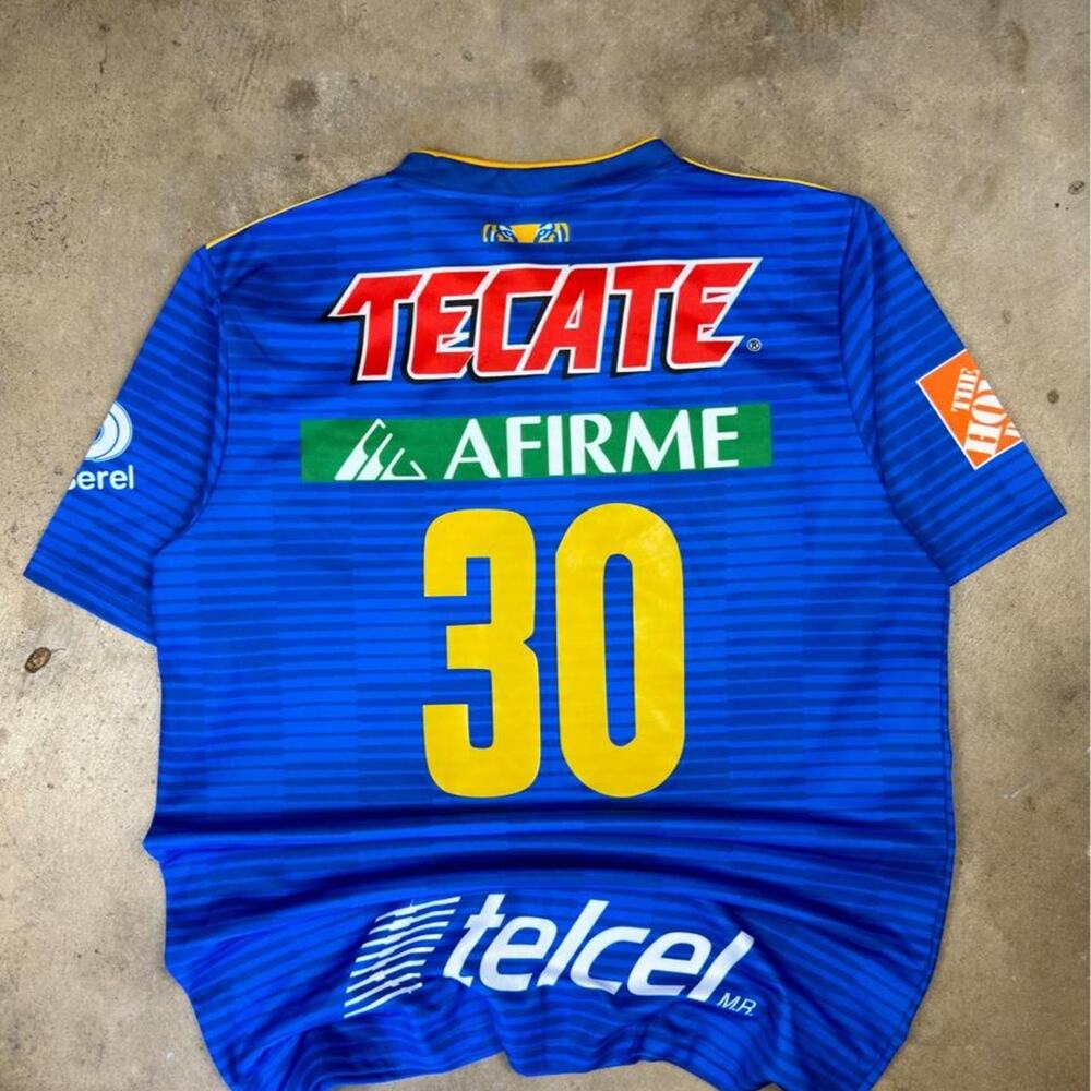 2000s Tigres UANL Mexico Club Soccer Fútbol Jersey Blue